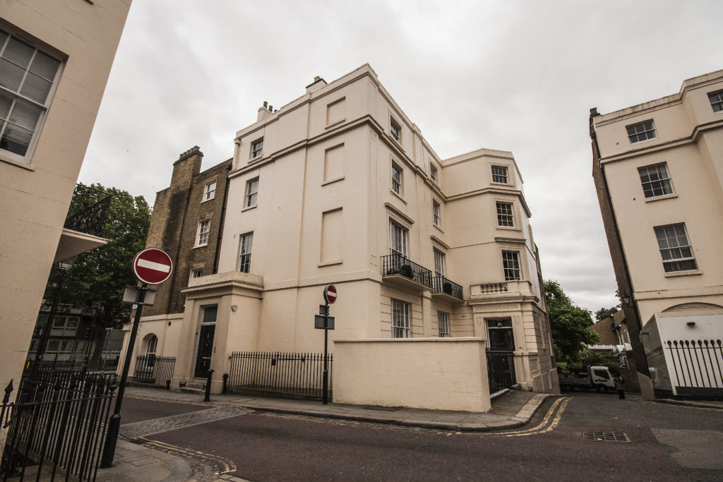 Houses in Cambridge Place/Chester Gate.